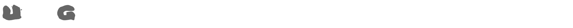 Sample characters Urban Ghost Font